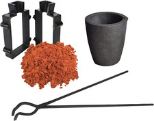 Sand Casting Set with 10 Lbs of Petrobond Quick Cast Sand Casting Clay Graphite