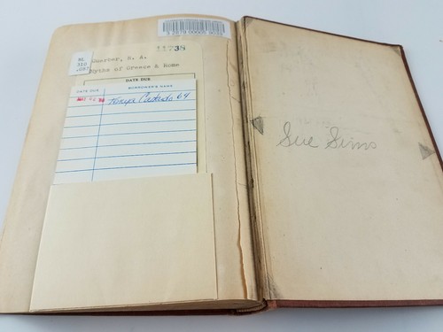 H. A. Guerber MYTHS OF GREECE AND ROME 1st Edition 1st Printing 1893 Ex-Library - Picture 12 of 12