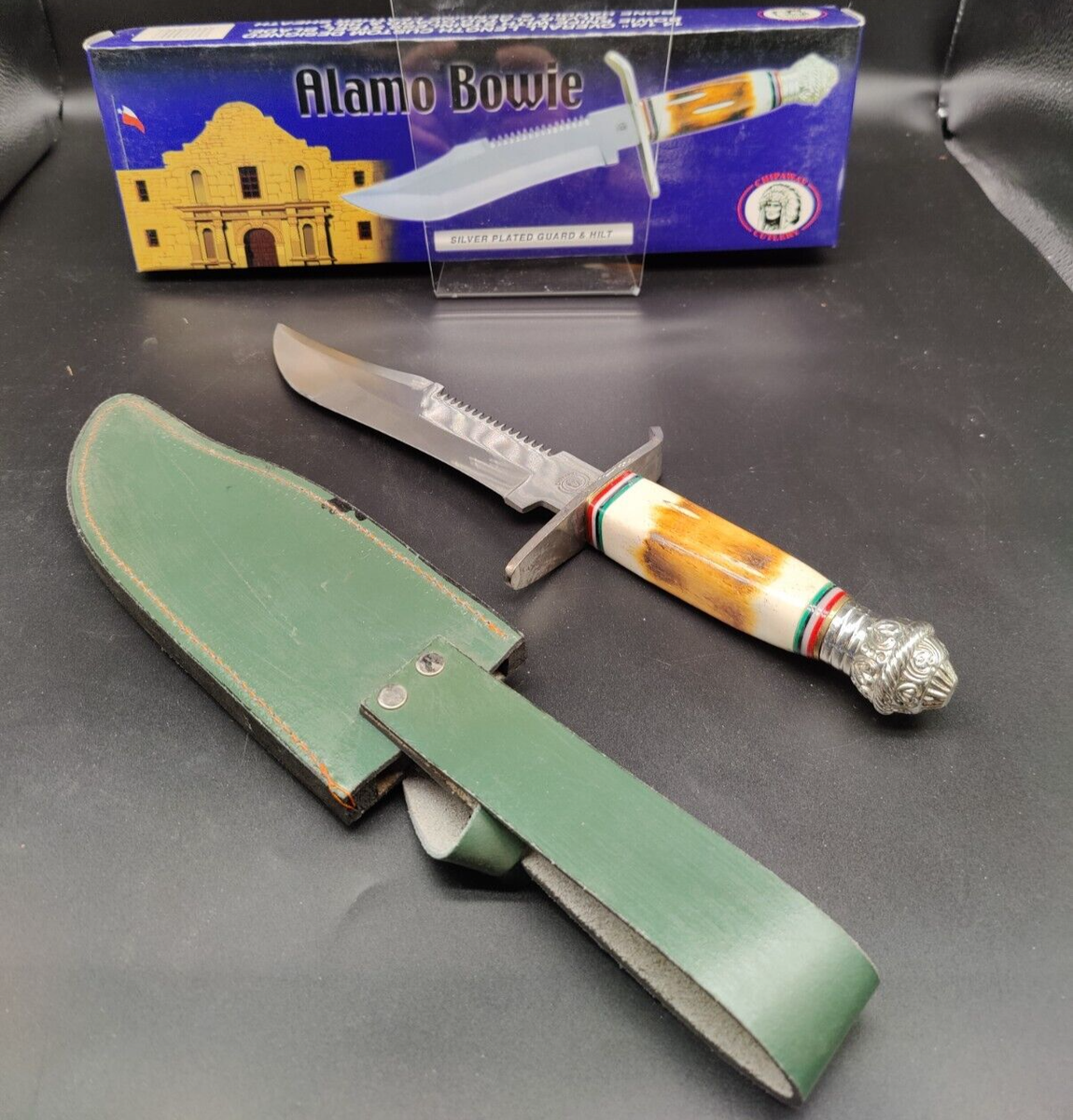Chipaway Cutlery Alamo Bowie Knife CW-123FW Guard & Hilt & Saw | eBay
