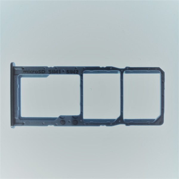 Original Sim Tray/Halter FüR A515F Samsung Galaxy A51 - Prism Crush Blue, Blau-image