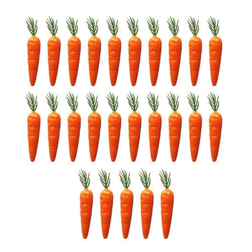Carrots Mini Artificial Plastic Foam Carrot Party Decorations' - Picture 15 of 15