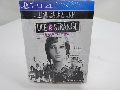 Life Is Strange: Before the Storm LIMITED EDITION (PlayStation 4, PS4 2018) NEW!