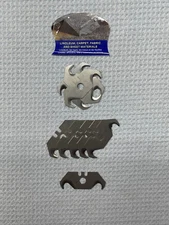 10 pc NEW ! HOOK Utility Knife Blade CARPET SHINGLES LINOLEUM FAST FREE SHIPPING