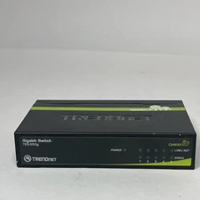 TRENDnet 5-Port Unmanaged Gigabit GREENnet Desktop Metal Switch TEG-S50g  