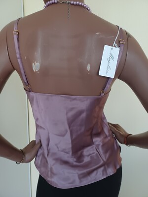 Caraco Marjolaine En 100% Soie Taille 46 - Couleur Abricot, Neuf Avec étiquettes