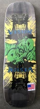 New Vision Double Vision Skateboard Deck 9.5" Vallely Barnyard Psycho Stick 