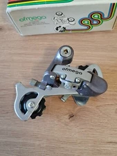 Retro Bicycle Parts NIB NOS Ofmega Alpine LP 1st Style Rear Derailleur 6 Speed
