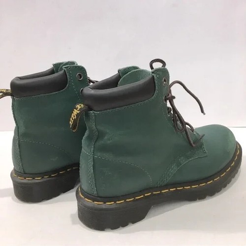 Dr. Martens AW004 grüne sechsösen Lederstiefeletten - Bild 11 von 16