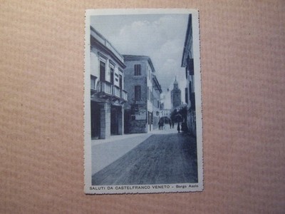 Castelfranco Veneto (Treviso) - Vintage postcard - small size