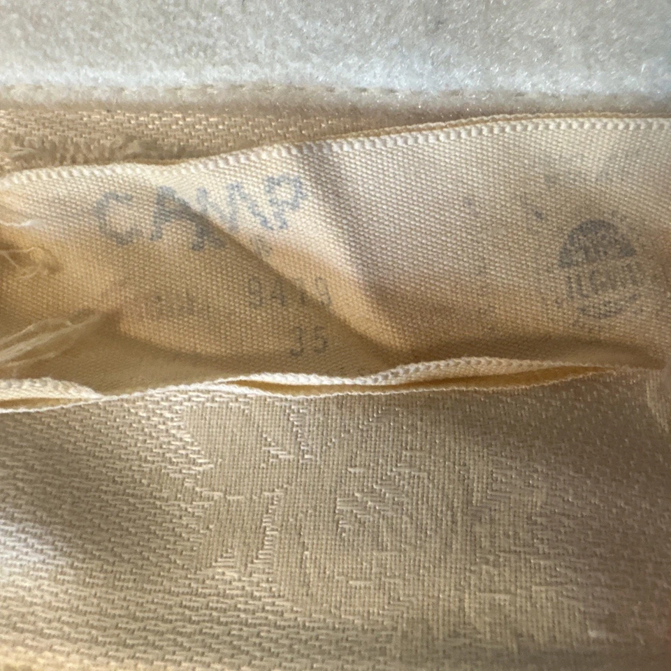 Vintage Camp Womens Corset Sz 35 Boning Lace Up Hook & Eye #2 - Image 2 of 4