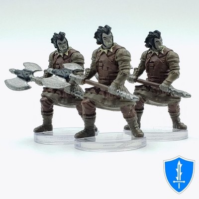 Orc Berserker x3 - Monster Manual Collection 2 #5 D&D Icons of the Realms