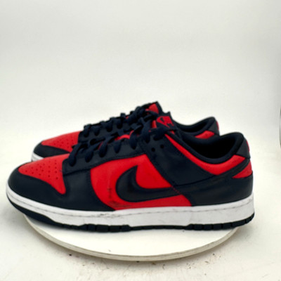 Nike Dunk Low Retro Men Size 12 DV0833-601 University Red Obsidian Shoes