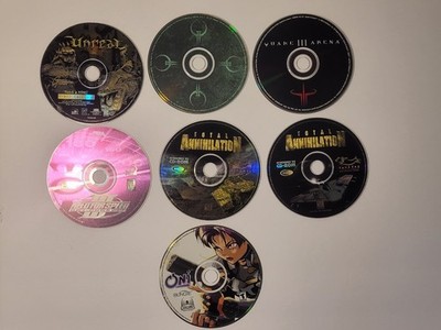 Early 2000s PC Six Game Lot (Oni, Quake, Need for Speed, etc)