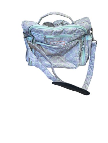 JuJuBe Large Messenger Backpack Diaper Bag With Changing Pad And Shoulder Strap - Picture 1 of 6
