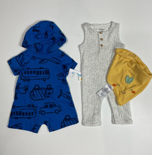 CARTERS Baby Boy Summer Clothing Lot Size Newborn
