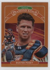2020 Panini Donruss Optic Diamond Kings Orange Prizm /100 Buster Posey #2 1o3y