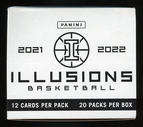 2021-22 Panini Illusions NBA Basketball Cello Pack Box 20 Sealed Packs