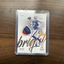 2019 Panini Luminance Bright Beginnings Josh Allen Gold Prime /49 #BB-19 