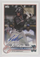 2022 Topps Pro Debut Auto Federico Polanco #PD-190 Auto 5c2