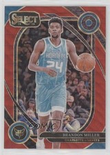 2024-25 Panini Select Courtside Red Wave Prizm Brandon Miller #216 1pk2