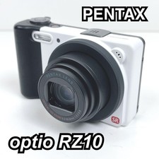 PENTAX Optio RZ10 White Compact Digital Camera Tested 14MP 10x Zoom