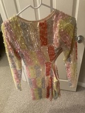 Asos size 2 Cut Out Disco Sequin Dress. Never Worn, Tags. Smoke Free Home.