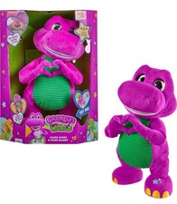 Fisher-Price Barney's World Dance Moves Music 13 Plush Songs Sounds Lights NIB