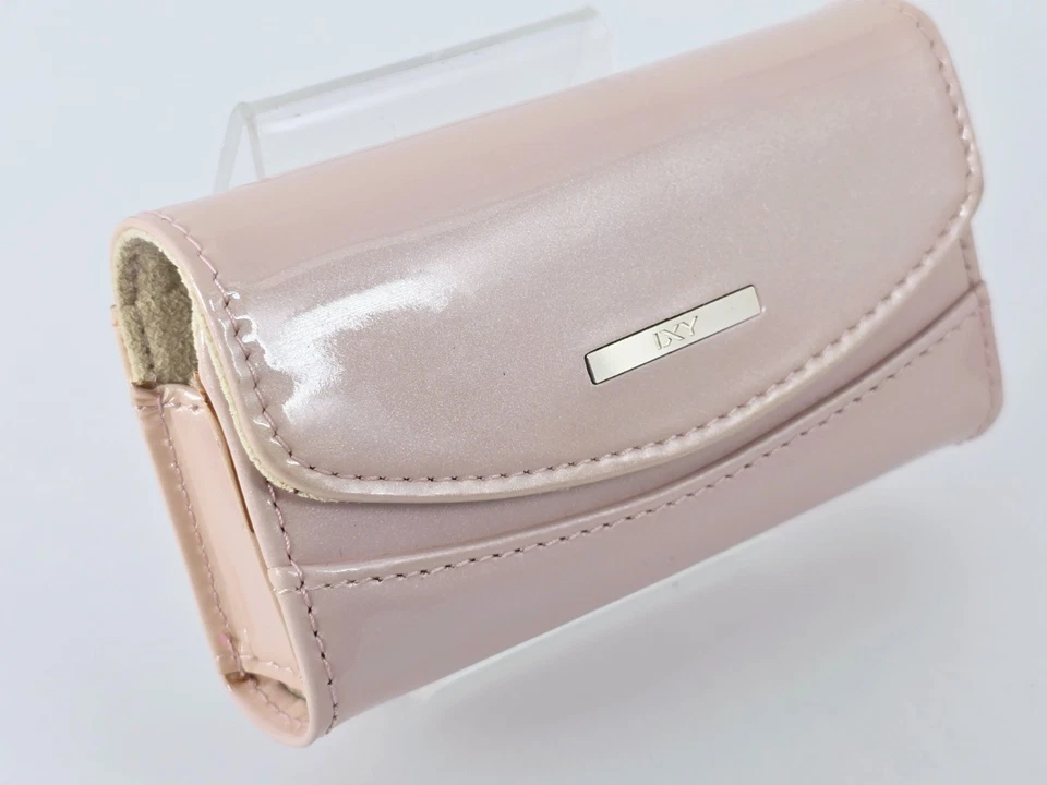 🌸[COMO NUEVO] Estuche para cámara de cuero rosa puro Canon IXY-370A para IXY 10S de Japón Foto 2 de 4