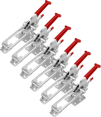 6 Pack Toggle Latch Clamp, Heavy Duty Latches, 2000Lbs Holding Capacity Adjustab