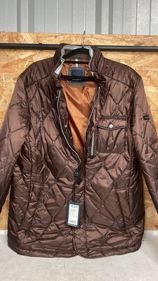 Daniel Hechter Men's 50127 Quilted Field Jacket   Water-Repellent Outerwear
