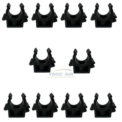 M8064 RapidAir MaxLine 1/2'' Compressed Air Tubing Piping Mounting Clips 10 Pack
