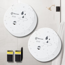 2 Pack Water Leak Detector 100dB Water Sensor Alarm Flood Detector for...