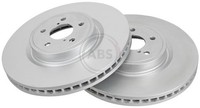 2X A.B.S. Bremsscheibe 17955 Passend FüR Subaru