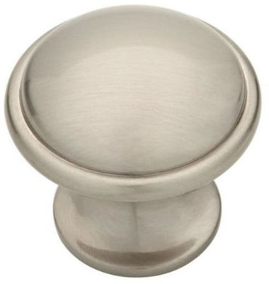 #ad #ad 1 3 4quot; Oversized Wide Base Knob Satin Nickel $4.85