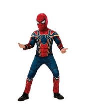 Rubies Marvel Avengers Iron Spider Costume Child Boys M 8-10 Muscle Chest EUC