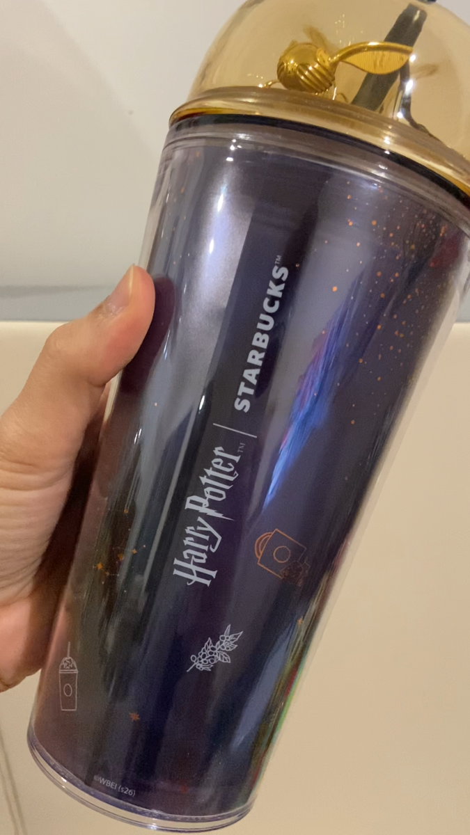 Starbucks Harry Potter Cold Cup Tumbler Limited Quidditch New 2026
