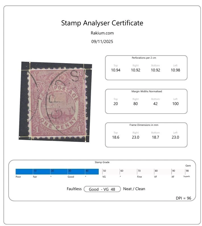 Fiji Stamps 1891-1922 SG 77;88;90;103c ;231;232 used CV £37.8 - Image 4 of 4