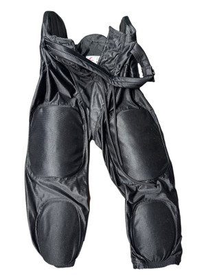 Adult SM Black & Augusta Youth XL White Lot Of Two Padded Football Practice Pant