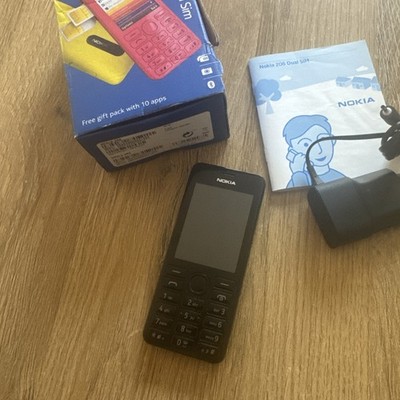 Nokia 206 - Black Dual sim Sehr Gut