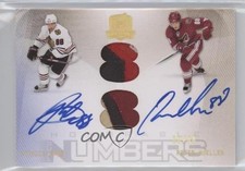 2009-10 The Cup Honorable Numbers Dual /88 Patrick Kane Peter Mueller Auto 2d8