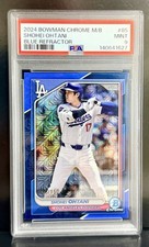 2024 Bowman Chrome Mega Box Shohei Ohtani #85 Blue Refractor /150 PSA 9 Mint