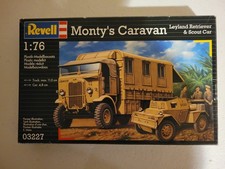 1/76 1/72 Monty's Caravan Leyland Retriever & Scout Car - Revell 03227