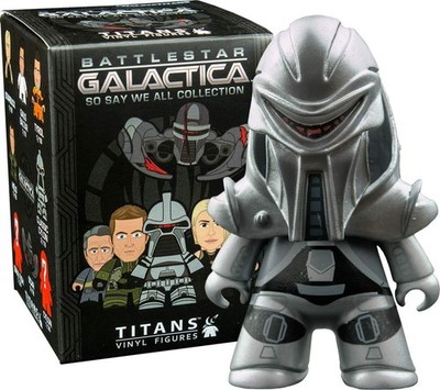 Battlestar Galactica Titans Serie 1 Vinyl Mini Figuren BRANDNEU
