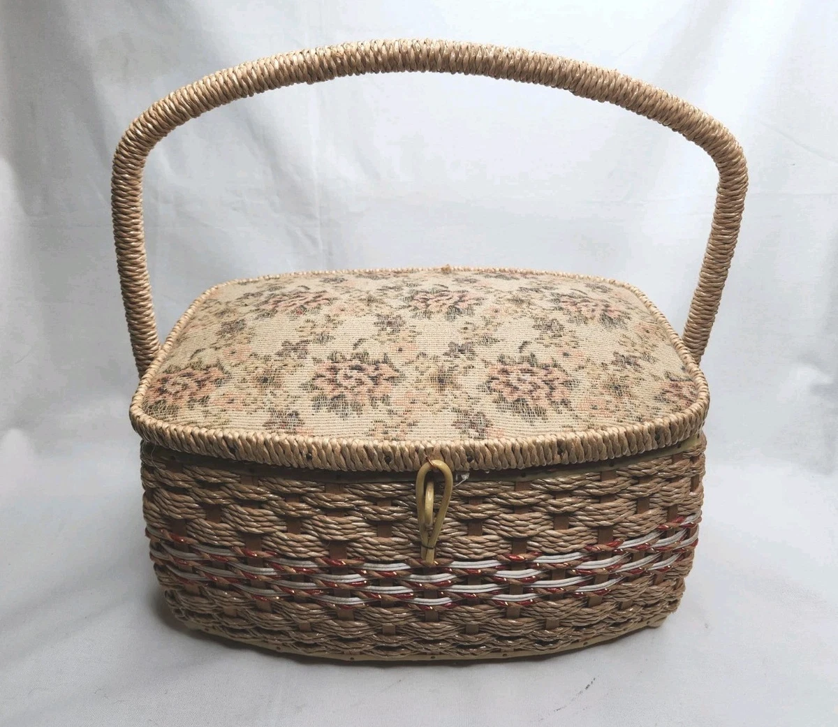 Vintage Original Collectible Sewing Sewing Baskets for sale | eBay