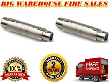 2 Hosa GXX-145 Gender Changer XLR 3 Pin Female to XLR 3 Pin Female