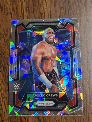 2024 Panini Prizm WWE Prizms Ice #168 Apollo Crews