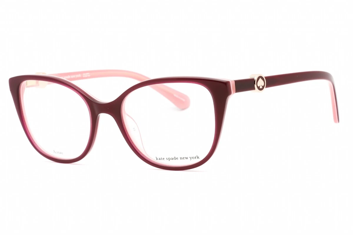KATE SPADE Eyeglasses KSRAINEY-B3V-50 Size 50/16/rectangle BRAND NEW W CASE kate spade new york Purple Metal Eyeglass Frames for sale | eBay main image 3