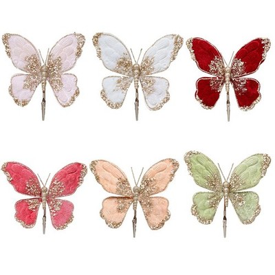 Elegante Schmetterling Clip Dekoration für Hochzeiten Events und Home Display