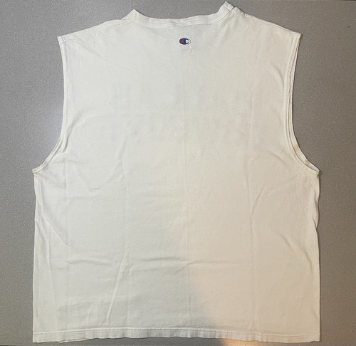 Vintage 90’s Dallas Cowboys Champion Pro Line White Tank Top Sleeveless Shirt XL - Picture 4 of 6