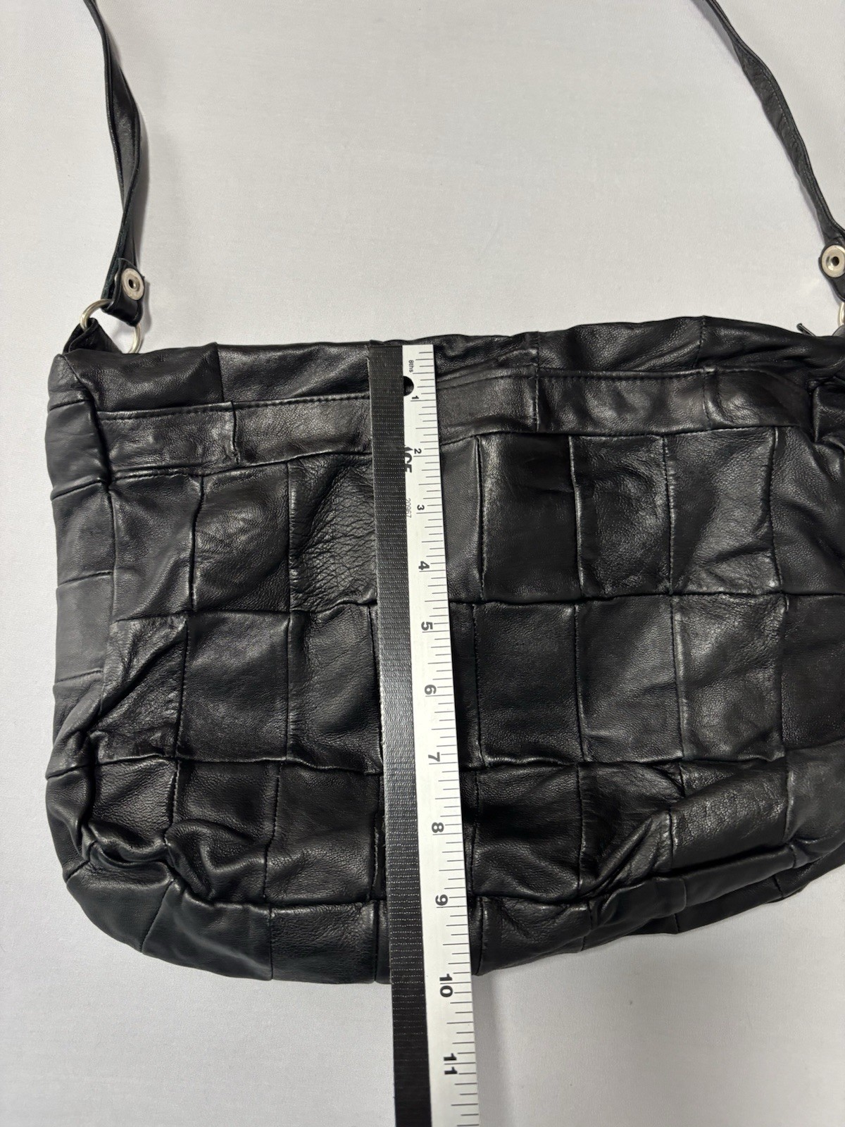 Zerimar Soft Faux Leather Black Shoulder Bag Purse Essential Biker Baddie Sexy thumbnail 5